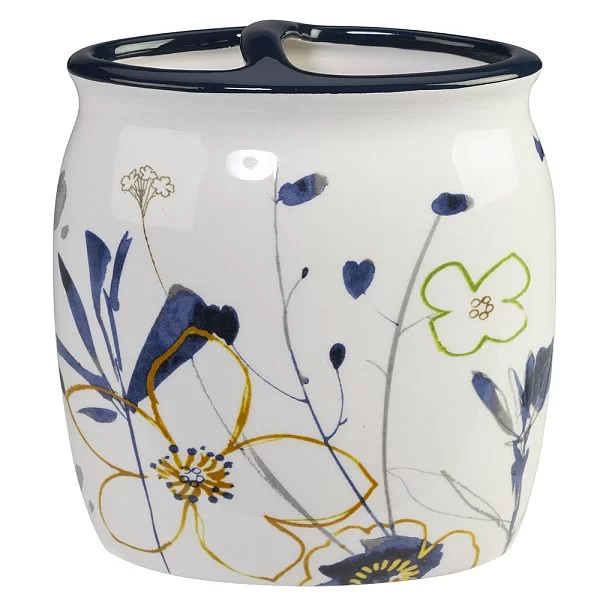 Стакан для зубных щеток Primavera 10х5,5х11 см, материал керамика, Creative Bath, США, PRI60WB - изобр. 7