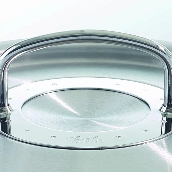 Кастрюля с крышкой из нержавеющей стали Original Pro 6.3 л диаметр 24 см, Fissler, Германия, 8412324 - изобр. 10