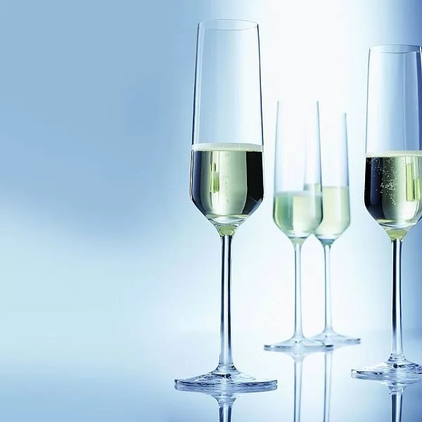 Набор бокалов для шампанского Pure 209 мл, хрустальное стекло, 6 шт, Schott Zwiesel, 112 415-6 - изобр. 8