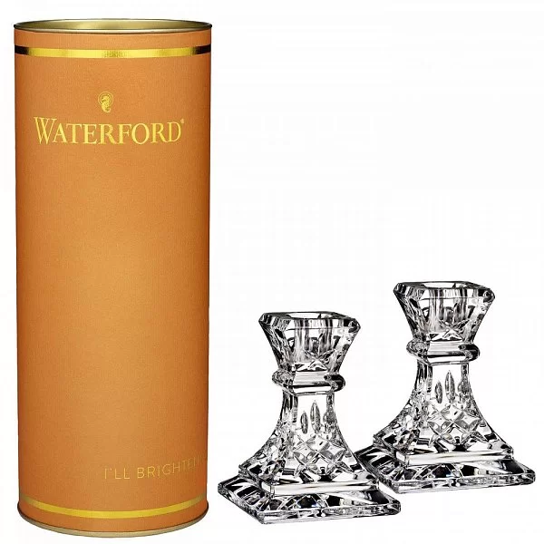 Набор из 2-х подсвечников Lismore хрусталь, Waterford, Ирландия, 40000910 - изобр. 8