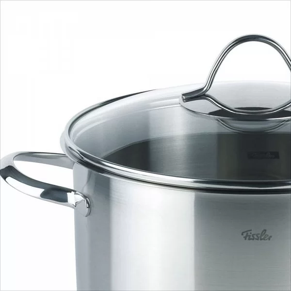 Кастрюля низкая с крышкой из нержавеющей стали Paris 2,4 л диаметр 20 см, Fissler, Германия, 212420 - изобр. 8