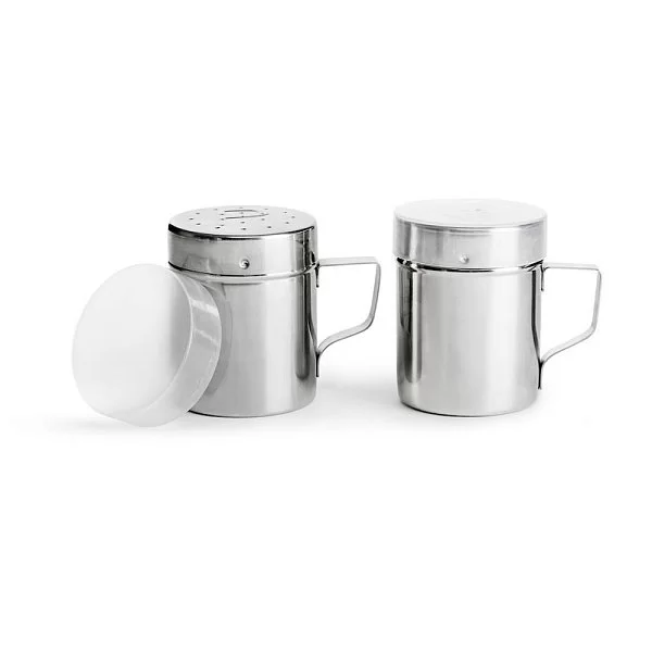 Солонка и перечница Kitchen, 7x9,5 см, нержавеющая сталь, цвет серебряный, SagаForm, Швеция, 5017802 - изобр. 7