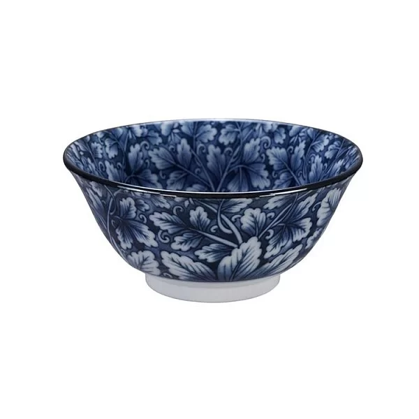 Чаша Mixed Bowls 15 см фарфор, цвет бело-синий, Tokyo Design, Япония, 16521 - изобр. 7