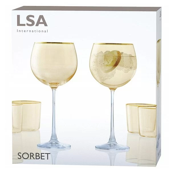 Бокалы для красного вина Sorbet, 0,524л, 2 шт, LSA, G1338-19-640 - изобр. 8