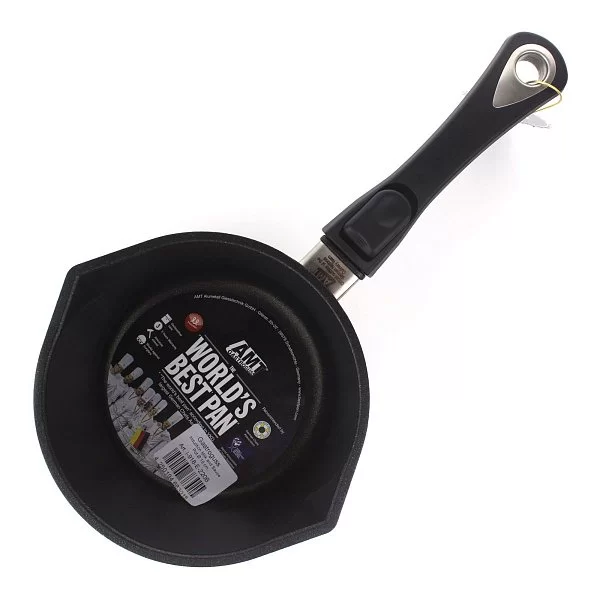 Ковшик-соусник 2 л с антипригарным покрытием индукционный, диаметр 18 см, съемная ручка, AMT Gastroguss, Германия, AMT I-918 - изобр. 10