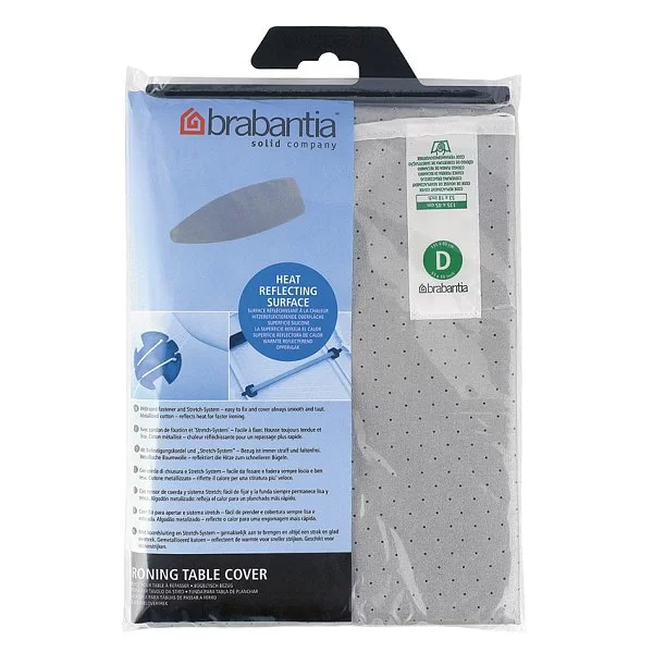 Чехол для гладильной доски 135x45см (D), металлизированный, Brabantia, 264528 - изобр. 8