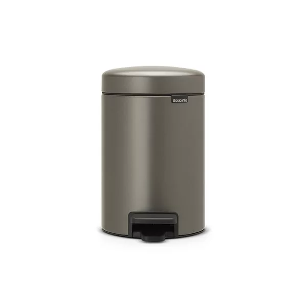 Мусорный бак с педалью NewIcon, 3л, платиновый, Brabantia, 113246 - изобр. 7