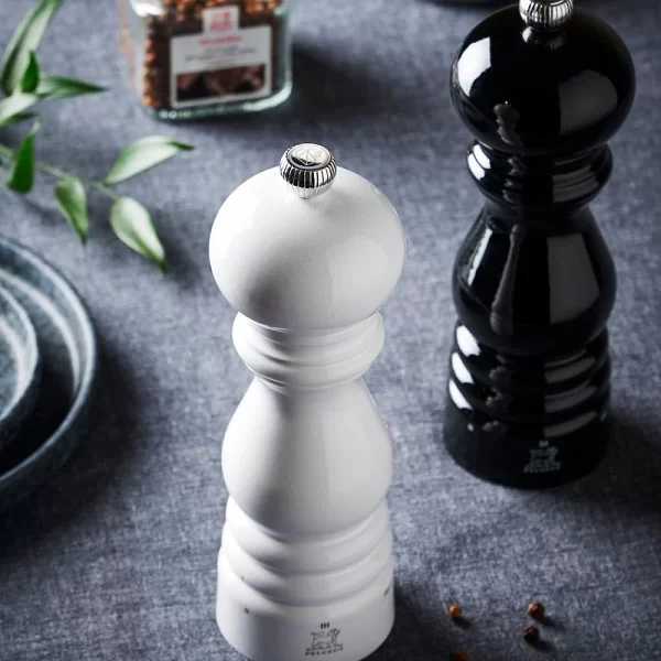 Мельница для соли Paris, высота 22 см, дерево, цвет белый, Peugeot, Франция, 2783400 - изобр. 12