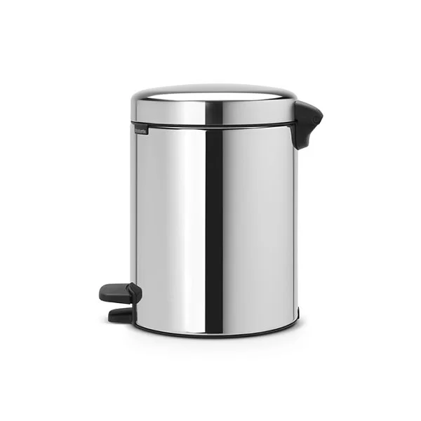 Мусорный бак с педалью NewIcon, 5л, стальной полированный, Brabantia, 112621 - изобр. 8