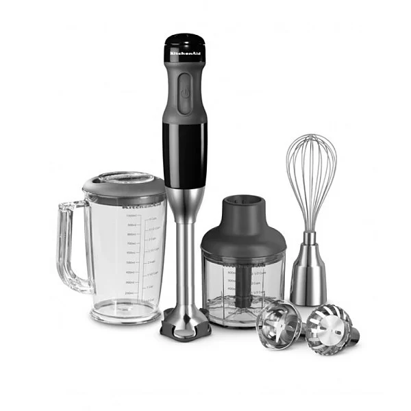Блендер погружной 5 скоростей, черный, Kitchen Aid, 5KHB2571EOB - изобр. 7