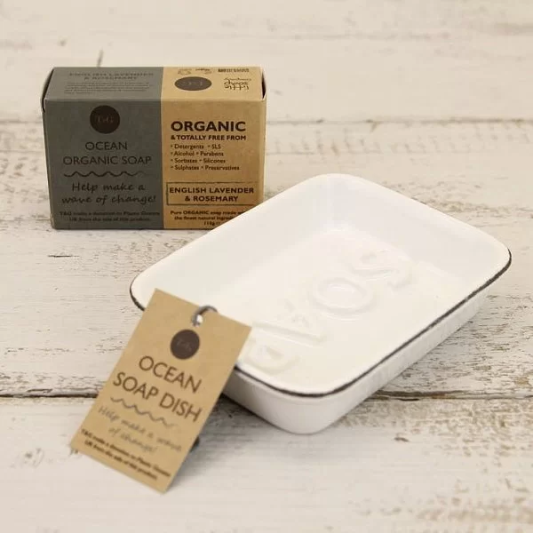 Мыльница Ocean White, 12,5x9,5x2,5 см, материал керамика, цвет белый, T&G, Великобритания, 18550 - изобр. 9