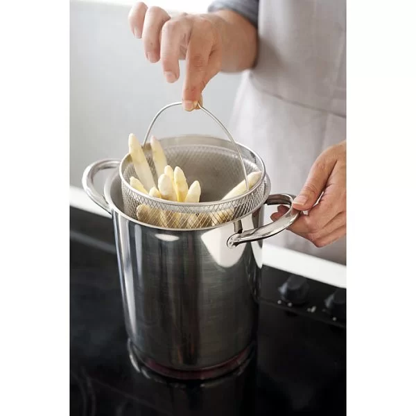 Кастрюля для варки спаржи с ситом Kitchen aids 4,1 л диаметр 16 см, нержавеющая сталь, BEKA, Бельгия, 16302994 - изобр. 10
