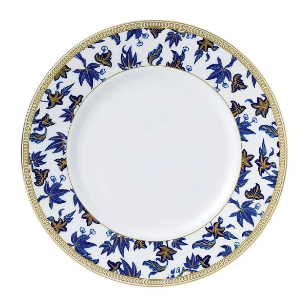 Тарелка закусочная Hibiscus 23 см материал фарфор, цвет синий, Wedgwood, Великобритания, WGW-40003896 - изобр. 7