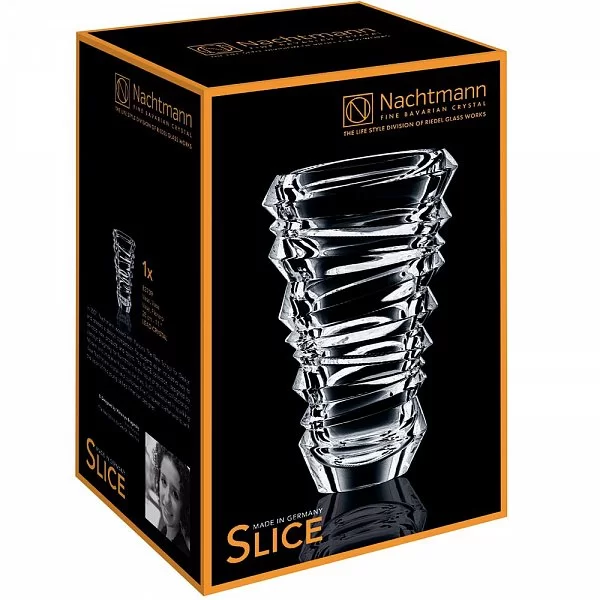 Ваза для цветов Slice 28 см хрусталь, Nachtmann, 83739 - изобр. 12