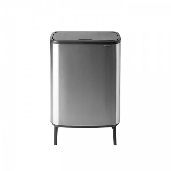 Мусорный бак TOUCH BIN BO HI объем 60 л, цвет стальной матовый, материал нержавеющая сталь, Brabantia, Бельгия, 130267 - изобр. 7