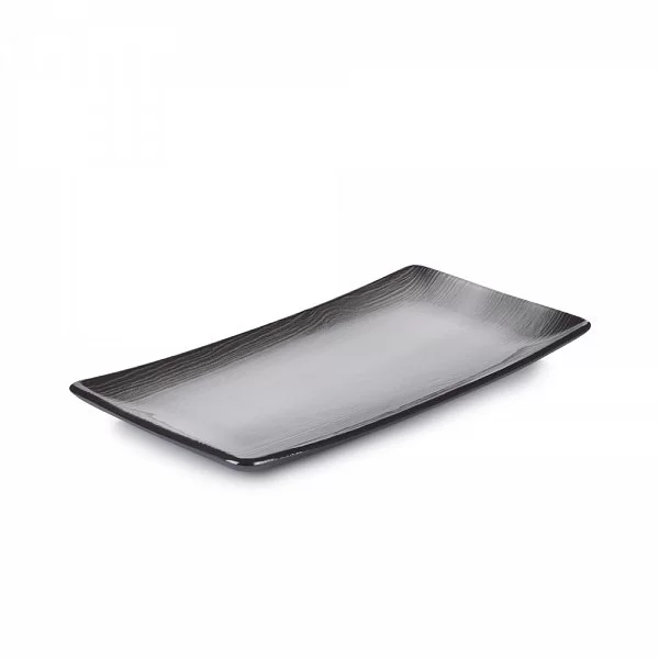 Блюдо прямоугольное Swell Black 30,2х15,3 см, материал фарфор, цвет черный, Revol, Франция, 653538 - изобр. 7