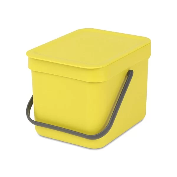 Мусорное ведро Sort & Go встраиваемое, 6л, желтый, Brabantia, 109683 - изобр. 7