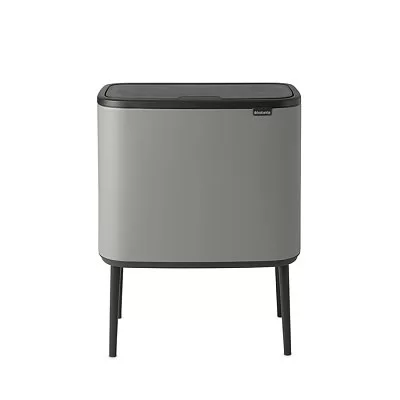 Мусорный бак Push Bin 60л, минерально-синий, Brabantia, 402647 - изобр. 30