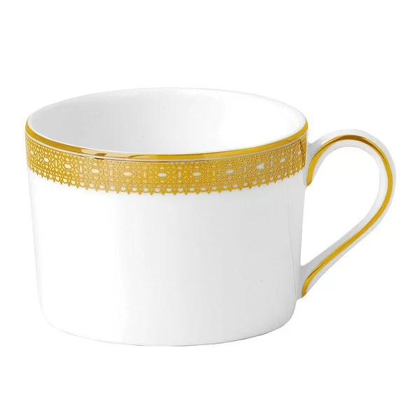 Чашка чайная Vera Wang Lace Gold 150 мл, материал фарфор, цвет белый Wedgwood, Великобритания, 50146904603 - изобр. 7