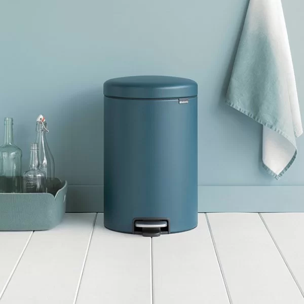Мусорный бак с педалью NewIcon, 20л, минерально-лазурный, Brabantia, 115929 - изобр. 11